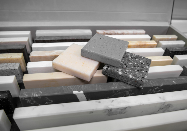 Mixing and Matching Custom Natural Stone Countertops | Rock Solid ...